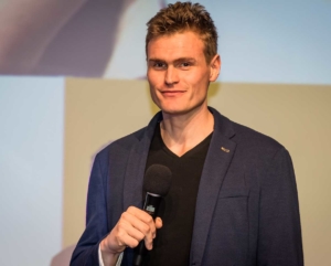 Ruderer Hannes Ocik als Speaker